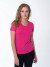 Женская малиновая футболка оптом